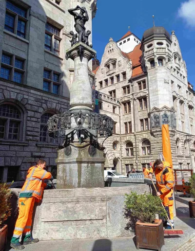 Rathausbrunnen eröffnet die Brunnensaison