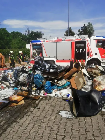 Vier Brände in drei Wochen auf dem Wertstoffhof