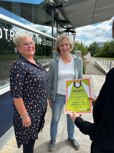 Preisverleihung für „Ressourcenschonende Schulen“