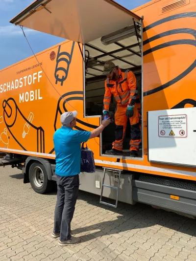 Schadstoffmobil ab 3. März zurück aus der Winterpause